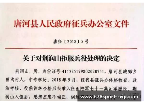 球员兵役政策：探讨体育界兵役制度的影响与挑战